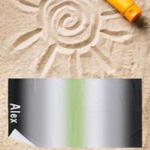 Gradient Agender Pride Flag met aangepaste naam