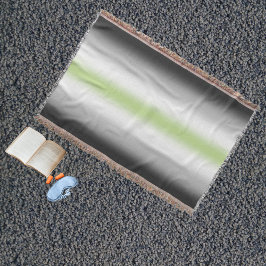 Gradient Agender Pride-vlag Deken