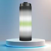 Gradient Agender Pride-vlag Thermosbeker