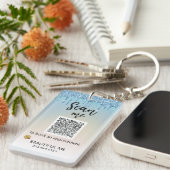 *~* Gradiënt AP36 QR Promo Logo Acryl Sleutelhanger (Voorkant Rechts)