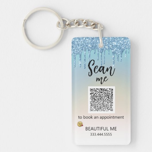 *~* Gradiënt AP36 QR Promo Logo Acryl Sleutelhanger (Voorkant)