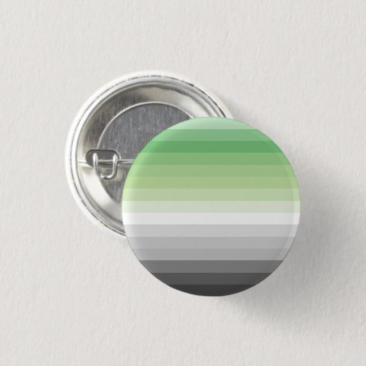 Gradiënt Aro Pride Flag Button (Voorkant /achterkant)