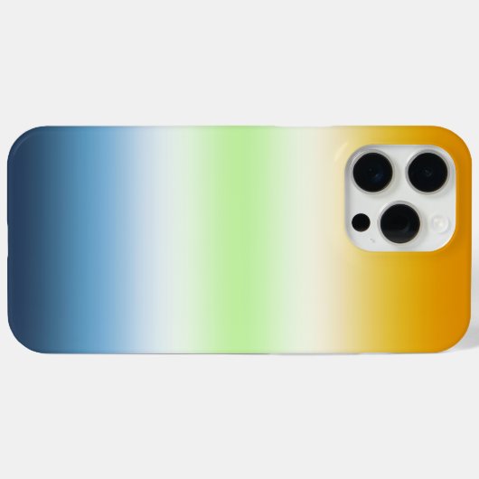 Gradient AroAce Agender Pride Case-Mate iPhone Case (Achterkant (horizontaal))