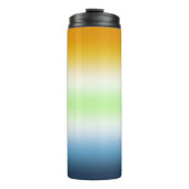 Gradient AroAce Agender Pride Flag Thermosbeker (Voorkant)