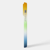 Gradient AroAce Agender Pride iPhone Hoesje (Linkerkant)