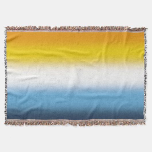 Gradient AroAce Pride Flag – Kleurrijke AroAce Fla Deken (Voorkant)