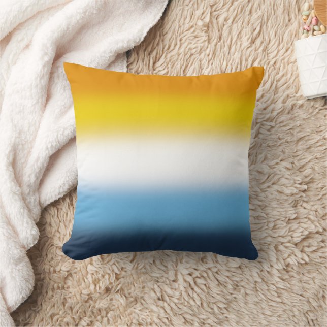 Gradient AroAce Pride Flag – Kleurrijke AroAce Fla Kussen (Deken)