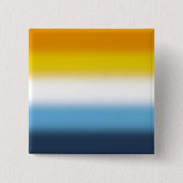 Gradient AroAce Pride Flag – Kleurrijke AroAce Fla Ronde Button 4,0 Cm