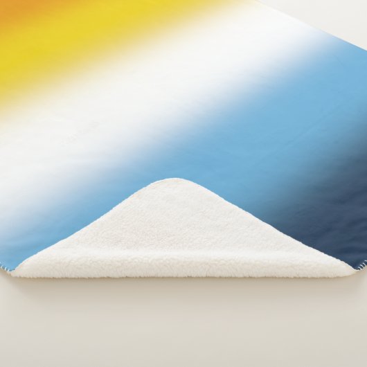 Gradient AroAce Pride Flag – Kleurrijke AroAce Fla Sherpa Deken (3/4)