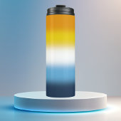 Gradient AroAce Pride Flag Thermosbeker