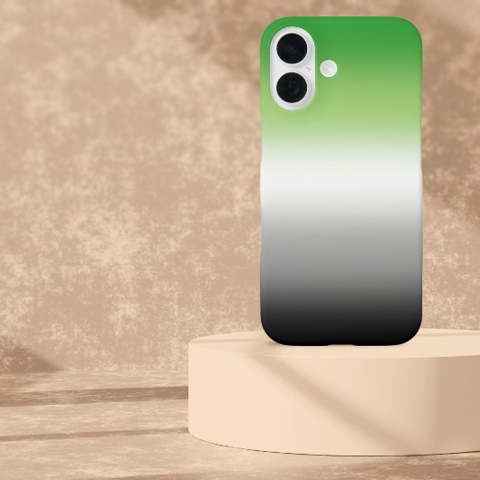 Gradient Aromantic Flag – Kleurrijke Aromantische  Case-Mate iPhone Case
