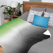 Gradient Aromantic Flag – Kleurrijke Aromantische  Sherpa Deken