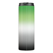 Gradient Aromantic Pride Flag Thermosbeker (Achterkant)