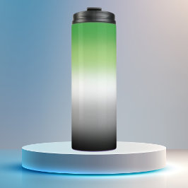 Gradient Aromantic Pride Flag Thermosbeker