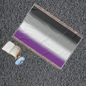 Gradient Asexual Pride Flag - Kleurrijke ACE-vlag Deken