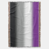 Gradient Asexual Pride Flag - Kleurrijke ACE-vlag Deken (Voorkant Verticaal)