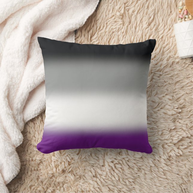 Gradient Asexual Pride Flag - Kleurrijke ACE-vlag Kussen (Deken)