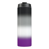 Gradient Asexual Pride Flag Thermosbeker (Voorkant)