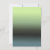 Gradient background bedankkaart (Achterkant)