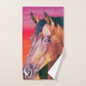 Gradiënt Bay Horse Bad Handdoek (Handdoek)