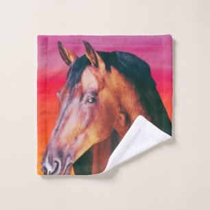 Gradiënt Bay Horse Bad Handdoek