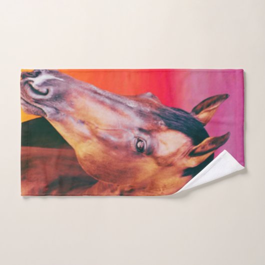 Gradiënt Bay Horse Bad Handdoek (Handdoek)