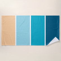 Gradient Beach Towel