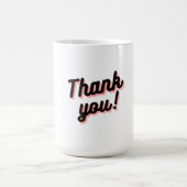 Gradient Bedankt Cup Koffiemok (Center)