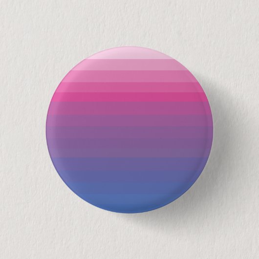 Gradiënt Bi Pride Flag Button (Voorkant)