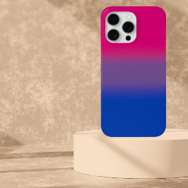 Gradient Bisexual Pride Flag – Kleurrijke Big Flag iPhone 15 Pro Max Hoesje