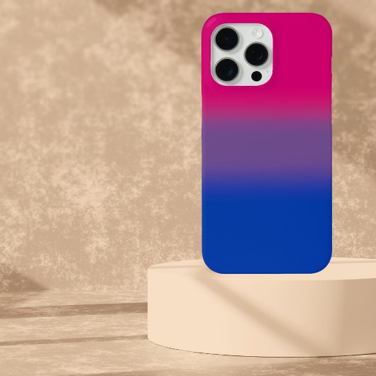 Gradient Bisexual Pride Flag – Kleurrijke Big Flag Case-Mate iPhone Case