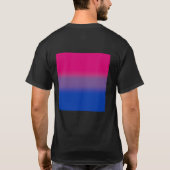 Gradient Bisexual Pride Flag – Kleurrijke Big Flag T-shirt (Achterkant)