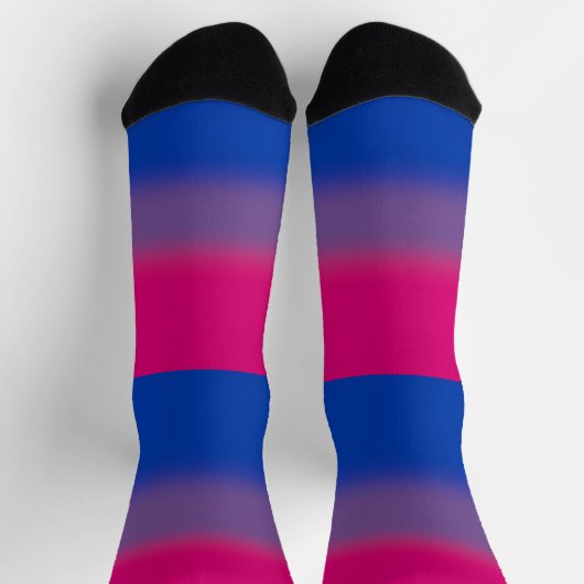 Gradient Bisexual Pride Flag Sokken (Top)