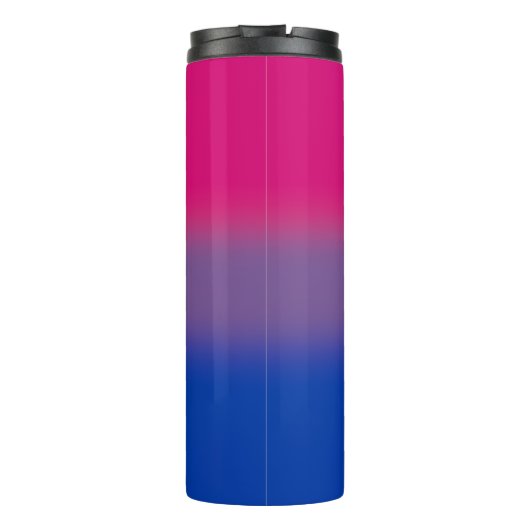 Gradient Bisexual Pride Flag Thermosbeker (Achterkant)