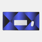 Gradient Black en Bright Blue Design Bureaumat (Keyboard & Muis)