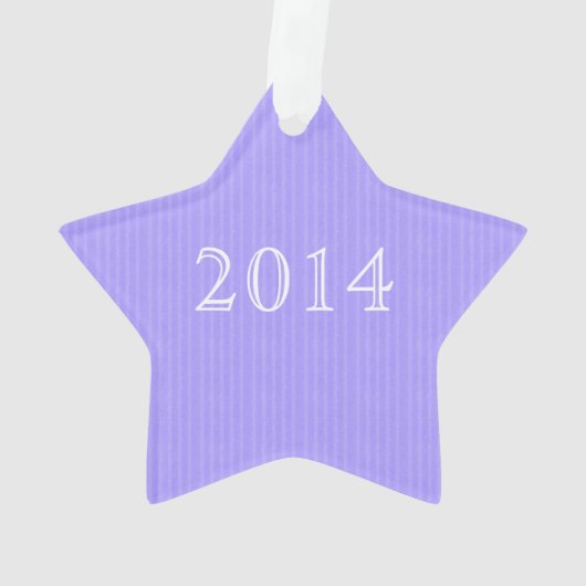 Gradiënt blauw - Ballerina Passionate Dancer Ornament (achterkant)