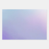 Gradiënt Blauw, Paarse, Lila Inpakpapier Vel (Voorkant 2)