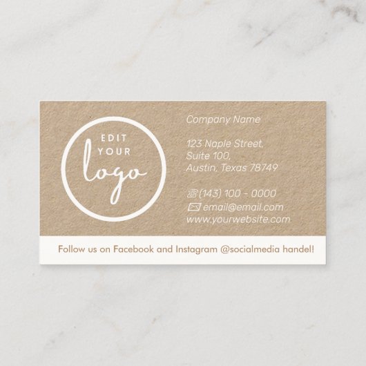 Gradiënt BOGO Korting Visitekaartje (Achterkant)