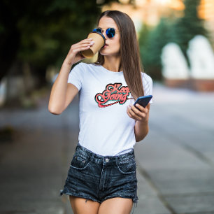 Gradient Bold Keep Going T-shirt