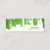 Gradiënt boven In het centrum HH Skinny Mini Visitekaartje (Voorkant)