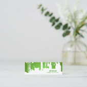 Gradiënt boven In het centrum HH Skinny Mini Visitekaartje (Staand voorkant)