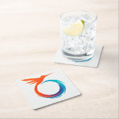 Gradient Burst-Onderzetter Kartonnen Onderzetters (Insitu)