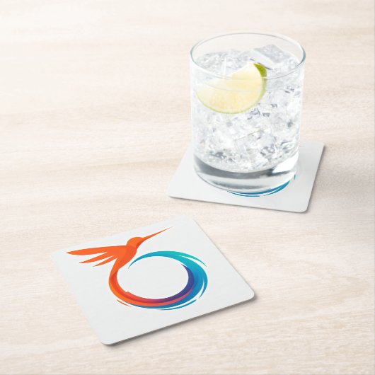 Gradient Burst-Onderzetter Kartonnen Onderzetters (Insitu)