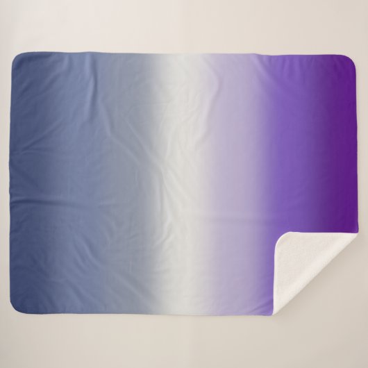 Gradient Butch Lesbian Pride Flag – Butch Flag Sherpa Deken (Voorkant (horizontaal))