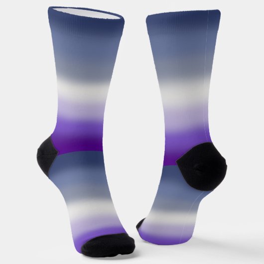 Gradient Butch Lesbian Pride Flag Sokken (Gebogen)