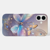 Gradient Butterfly Monogrammed Hoesje- Mate iPhone Case-Mate iPhone Case (Achterkant (horizontaal))