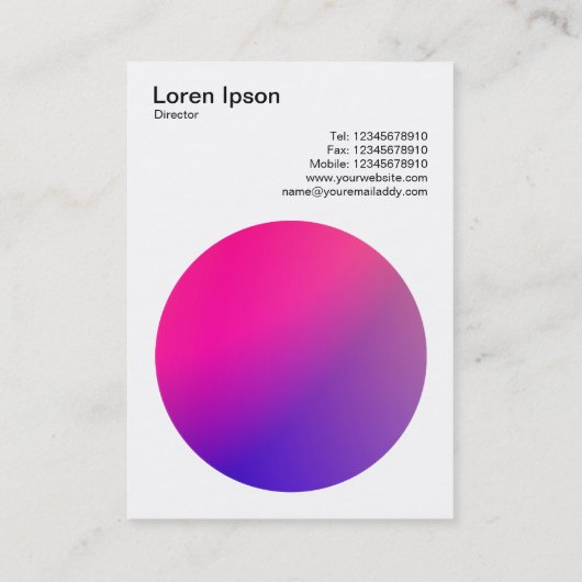 Gradiënt Cirkel 06 Visitekaartje (Achterkant)