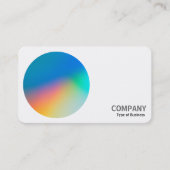Gradient Cirkel v3 01 Visitekaartje (Voorkant)