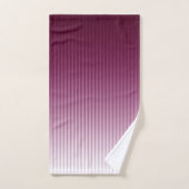 Gradiënt Cool Stijlvol Trendy Modern Stripe Patroo Bad Handdoek (Handdoek)