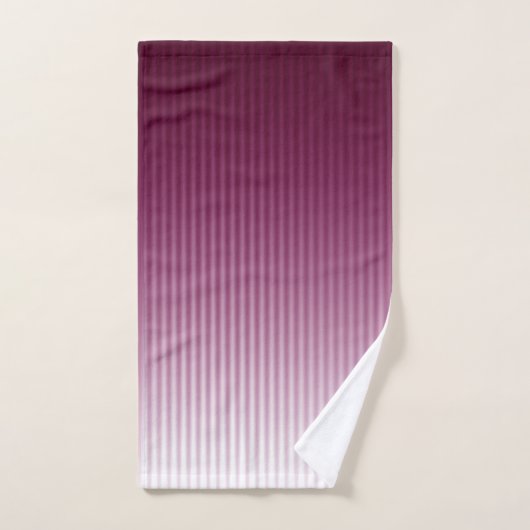 Gradiënt Cool Stijlvol Trendy Modern Stripe Patroo Bad Handdoek (Handdoek)